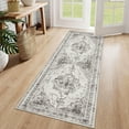 thumbnail image 1 of BERTHMEER 2'x6' Washable Runner Rugs for Hallway Kitchen Entryway Non-slip, Gray, 1 of 7
