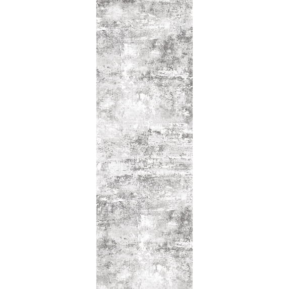 BERTHMEER 2'x6' Washable Runner Rugs for Hallway Kitchen Entryway Non-slip, Gray