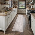 thumbnail image 1 of BERTHMEER 2'x7' Washable Runner Rugs for Hallway Kitchen Entryway Non-slip, Gray, 1 of 7