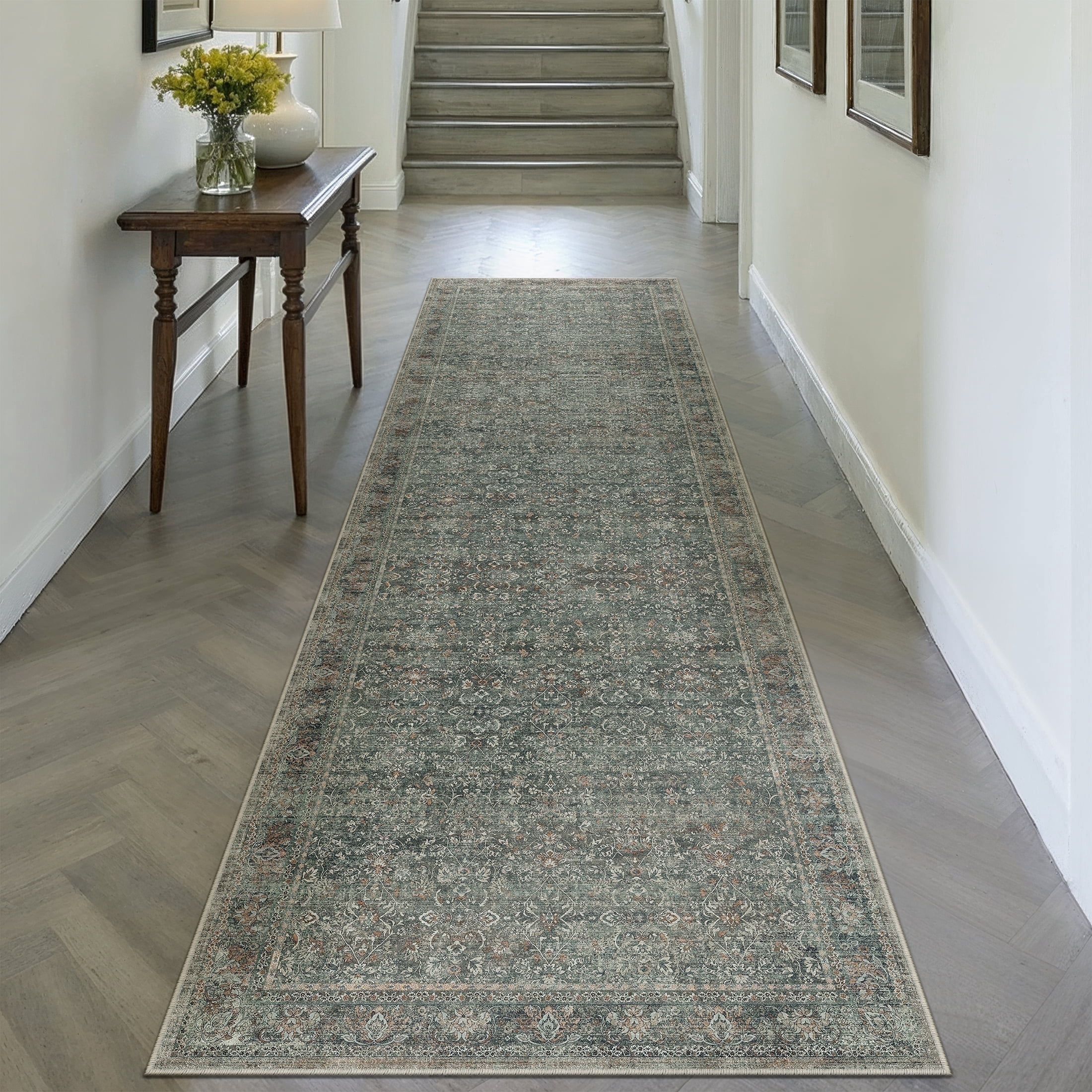 BERTHMEER 2'x8' Runner Rugs for Hallway Entryway Bathroom Bedroom ...