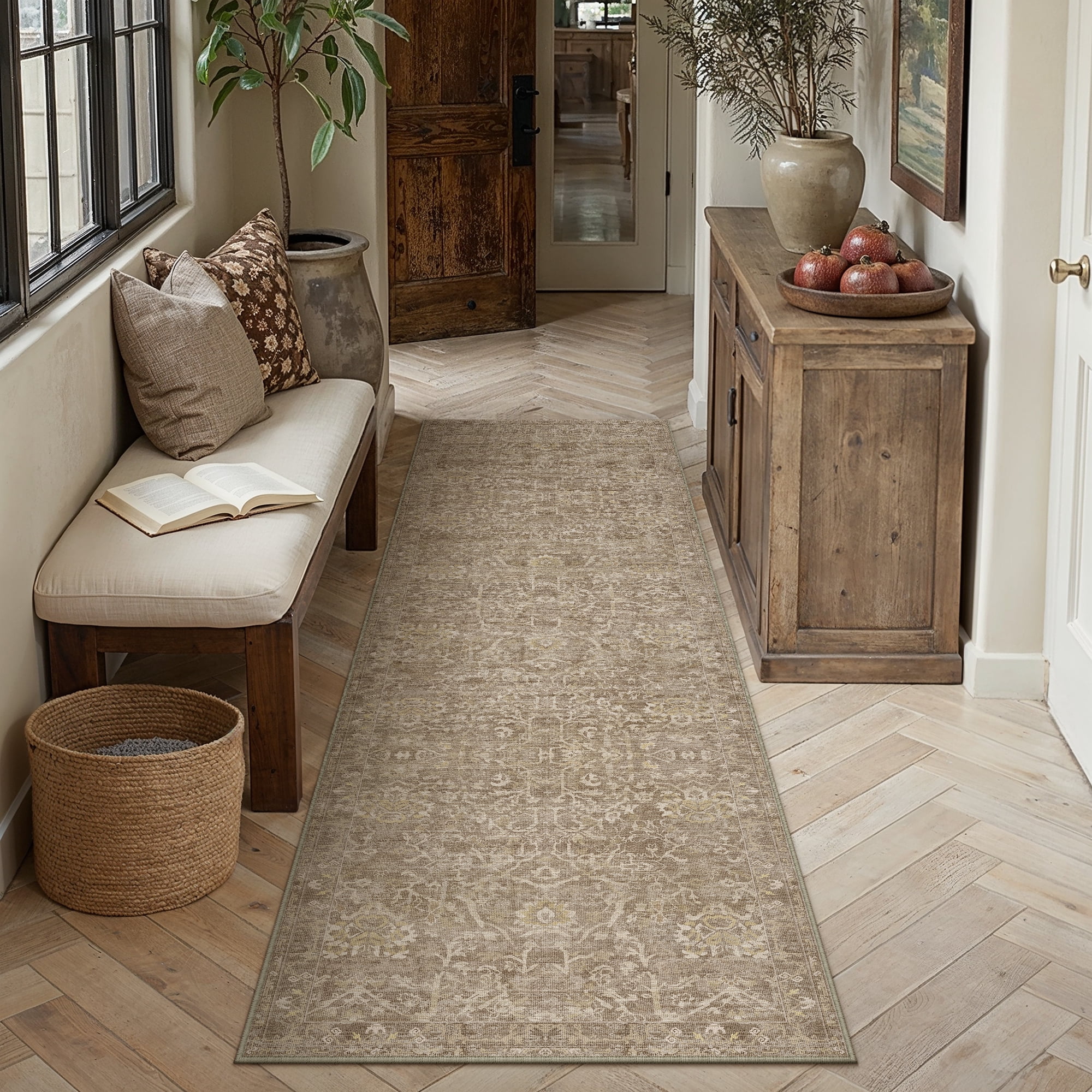 BERTHMEER 2'x8' Runner Rugs for Hallway Entryway Bathroom Bedroom ...