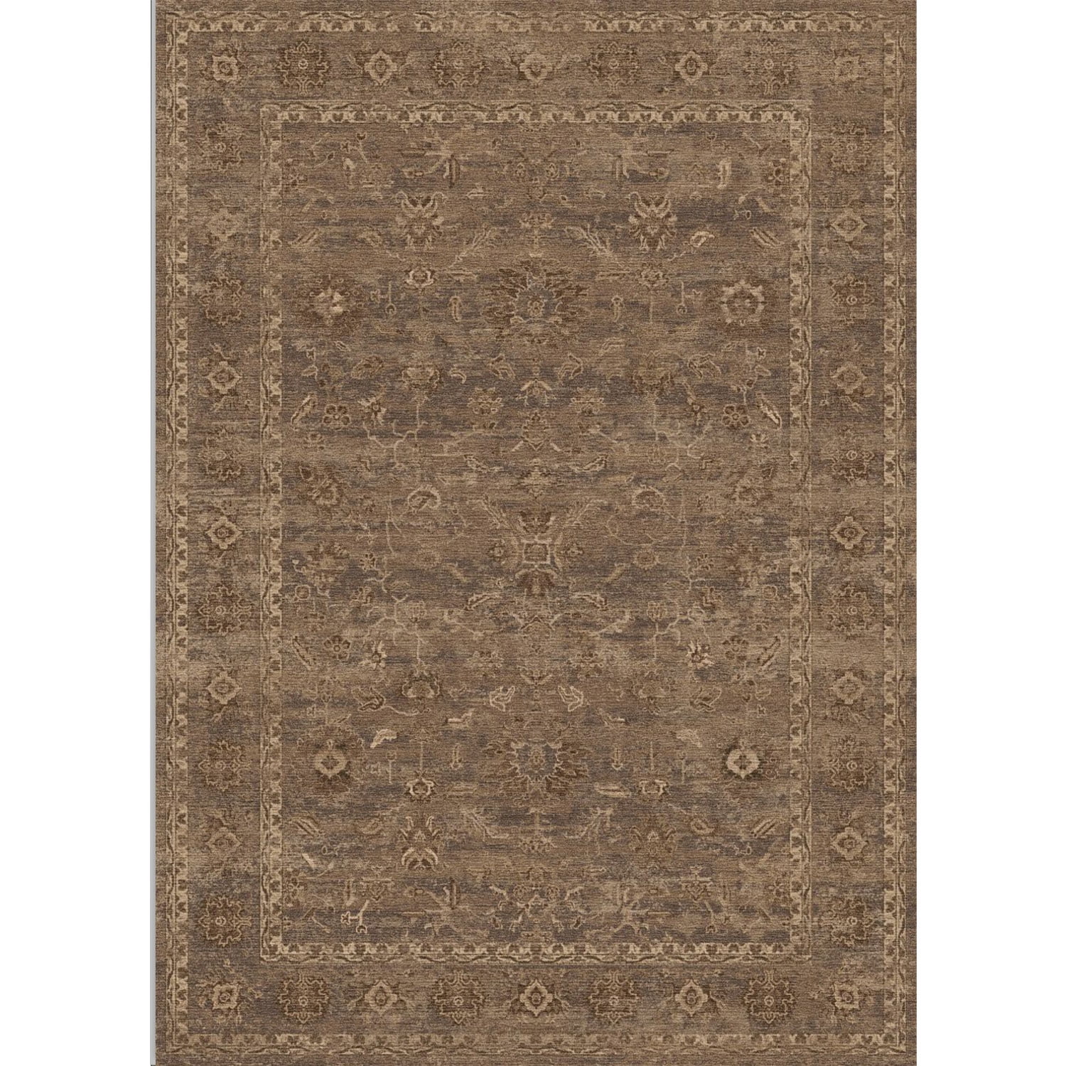 berthmeer 2'x8' runner rugs for hallway kitchen entryway bedroom bathroom entrance oriental floral vintage farmhouse machine washable non-slip traditional distressed rugs, brown