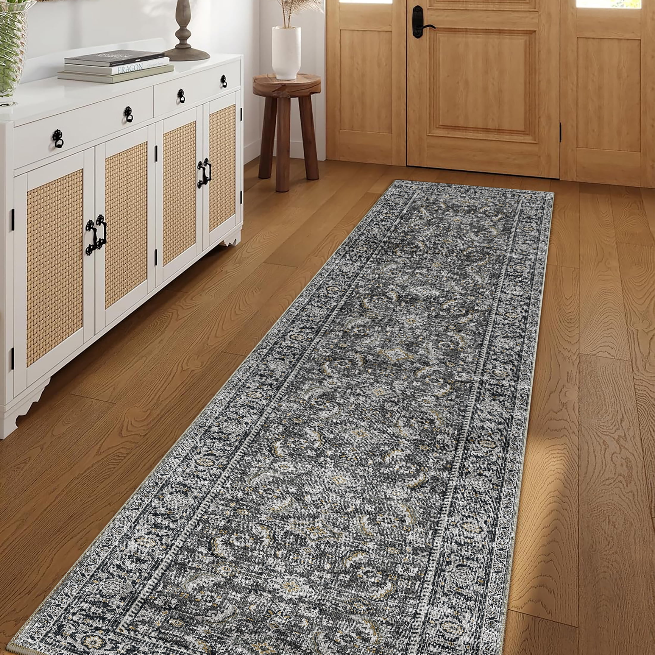 BERTHMEER 2'x8' Runner Rugs for Hallway Entryway Bathroom Bedroom ...