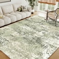 thumbnail image 1 of BERTHMEER 3'x5' Abstract Area Rugs for Living Room Bathroom Bedroom Entryway Kitchen Office Modern Contemporary Washable Rugs, Non-slip, Green, 1 of 1