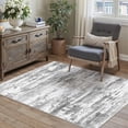 thumbnail image 1 of BERTHMEER 3'x5' Washable Area Rugs Rugs for Kitchen Office Entryway Doorway Bedroom Living Room Non-slip,Gray, 1 of 7