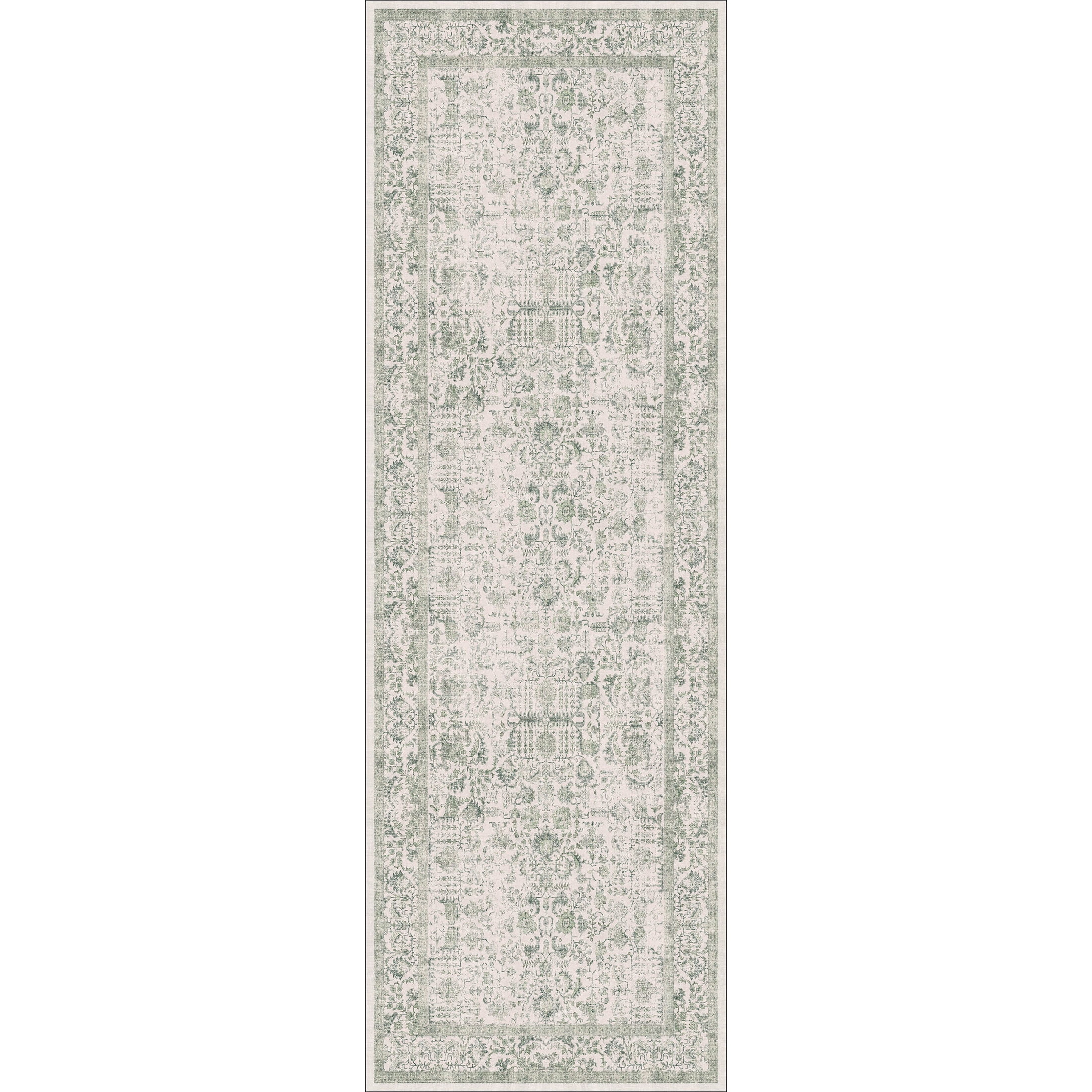 Foyer Machine BERTHMEER 3'x8' Runner Rugs for Kitchen Hallway Entryway Bathroom ...