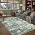 thumbnail image 1 of BERTHMEER 4'x6' Abstract Area Rugs for Living Room Bathroom Bedroom Entryway Kitchen Rugs Non Slip Washable Green Modern Rugs Dorm Office Contemporary Carpets, 1 of 7