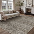 thumbnail image 1 of BERTHMEER 5'x7' Area Rugs for Living Room Bedroom Kitchen Entrance Traditional Rugs Vintage Non Slip Washable Dorm Office Oriental Dining Room Throw Carpets,Mossy, 1 of 6