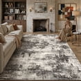 thumbnail image 1 of BERTHMEER 5'x7' Black Area Rugs for Living Room Bedroom Kitchen Rugs Non Slip Washable Neutral Modern Dorm Office Dining Room Abstract Throw Rugs, 1 of 6