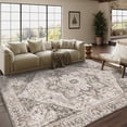 thumbnail image 1 of BERTHMEER 5'x7' Washable Brown Area Rugs for Living Room Bedroom Dining Room Office Farmhouse Retro Traditional Vintage Rugs Non-slip, 1 of 6