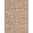 thumbnail image 1 of BERTHMEER 6'x6' Round Area Rugs for Living Room Bedroom Dining Room Office Farmhouse Oriental Floral Vintage Farmhouse Non Slip Machine Washable Carpets, Brown, 1 of 8