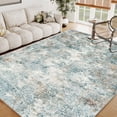thumbnail image 1 of BERTHMEER 6'x9' Abstract Area Rugs Living Room Bedroom Dining Room Office Farmhouse Washable Rugs Non-slip Modern Green Contemporary Rugs, 1 of 6