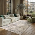 thumbnail image 1 of BERTHMEER 6'x9' Abstract Area Rugs for Living Room Bedroom Non Slip Washable Blue and Brown Dorm Office Dining Room Farmhouse Modern Contemporary Carpet, 1 of 8