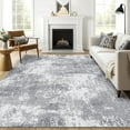 thumbnail image 1 of BERTHMEER 6'x9' Gray Area Rug for Living Room Machine Washable Indoor Non-Slip Rugs for Kitchen Bedroom Dining Room, 1 of 6