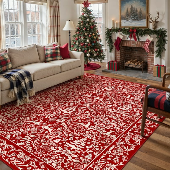 Holiday Christmas Poinsettia Design 19