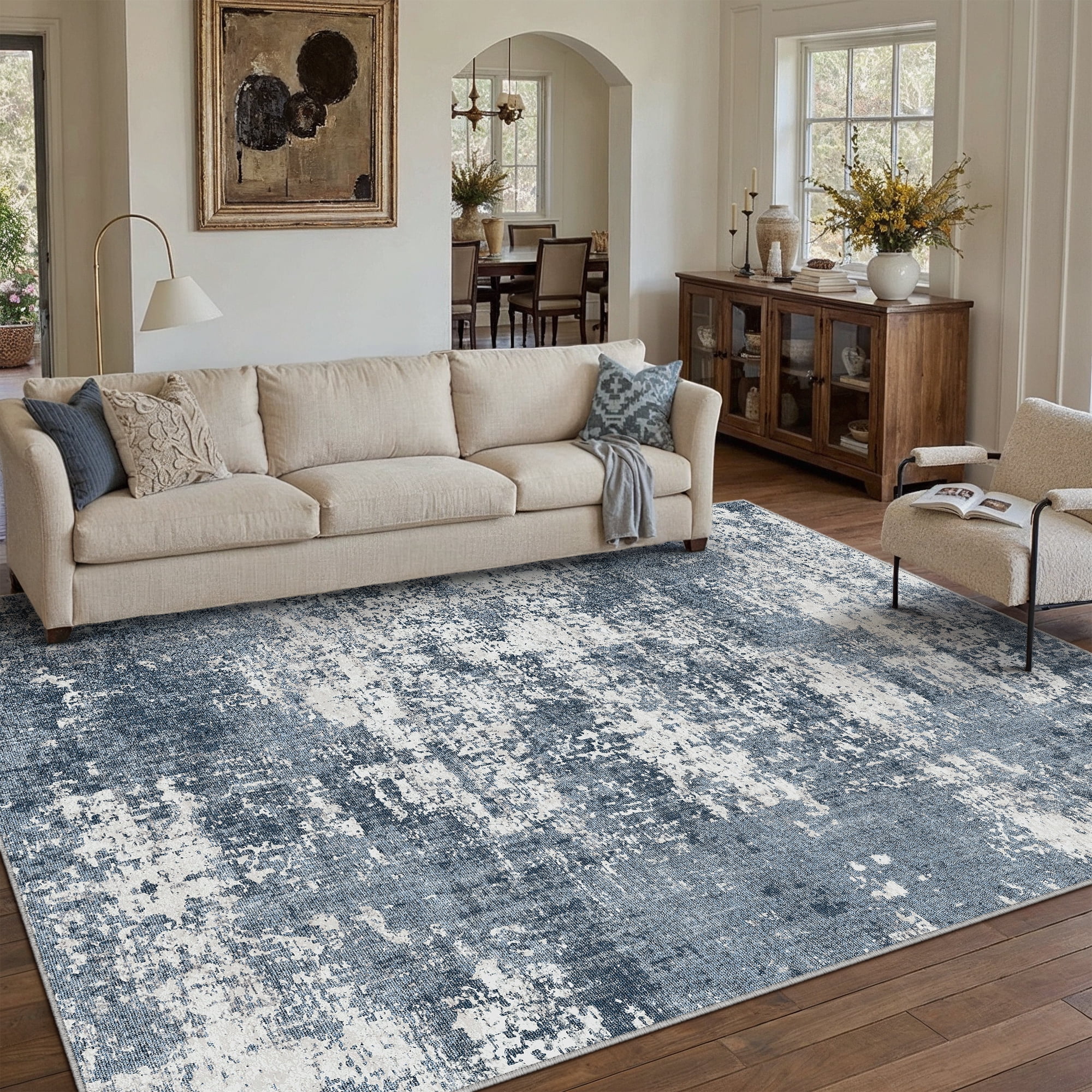 BERTHMEER 8'x10' Area Rugs for Living Room Bedroom Dining Room Modern ...