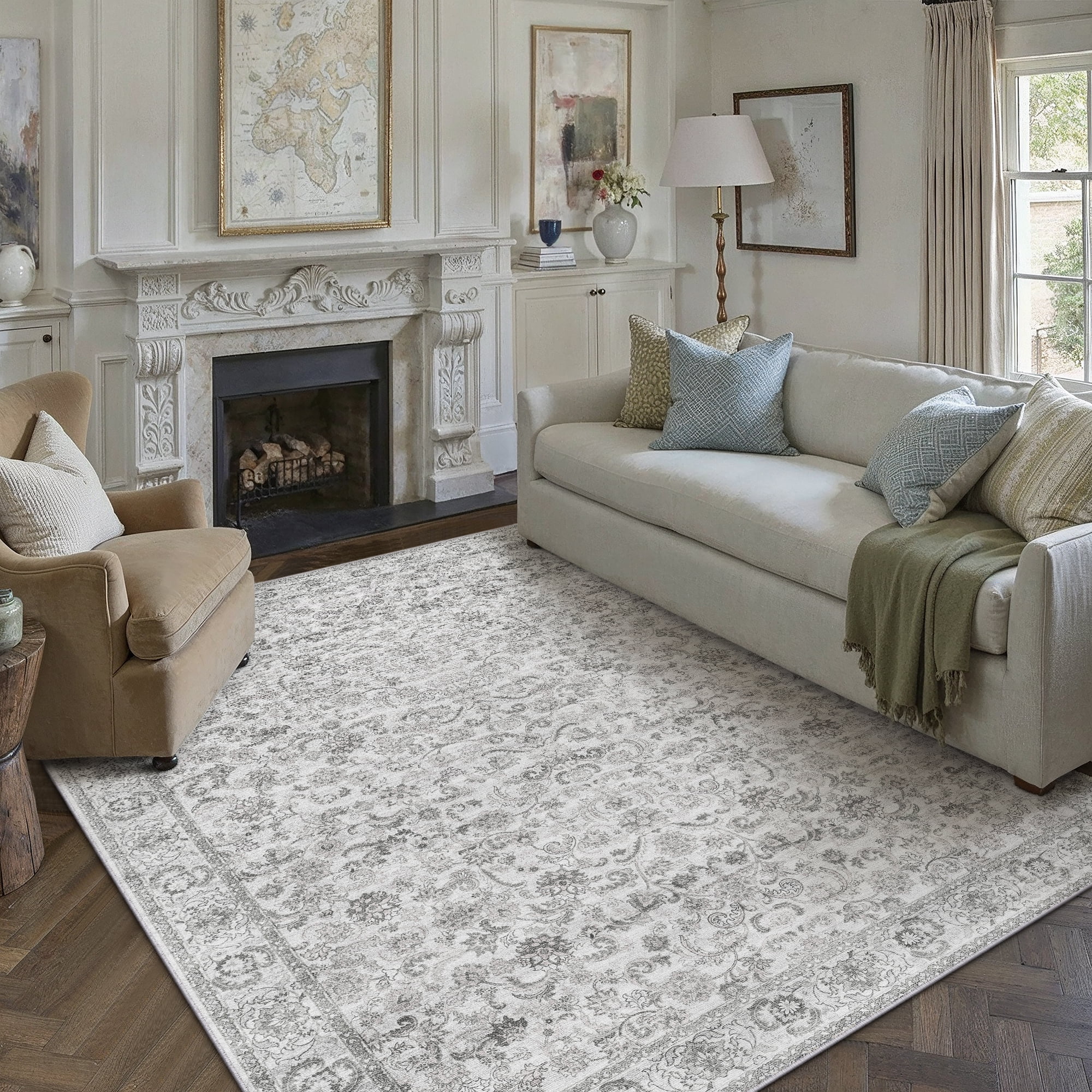 BERTHMEER 8'x10' Area Rugs for Living Room Bedroom Office Dining Room ...