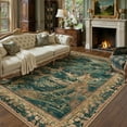 thumbnail image 1 of BERTHMEER 8'x10' Area Rugs for Living Room Dining Room Bedroom Farmhouse Office Vintage Tree Pattern Distressed Washable Traditional Non Slip Large Rugs Carpets,Multicolor, 1 of 5