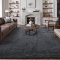 thumbnail image 1 of BERTHMEER 8'x10' Shag Area Rugs for Living Room Bedroom Dinning Room Plush Pile Soft Fluffy Modern Contemporary Indoor Carpets Washable Rugs, Gray, 1 of 5