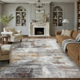 thumbnail image 1 of BERTHMEER 8'x10' Large Abstract Area Rugs for Living Room Bedroom Dining Room Farmhouse Machine Washable Non-slip, Multicolor, 1 of 5