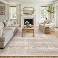 thumbnail image 1 of BERTHMEER 9'x12' Area Rugs for Living Room Dining Room Kitchen Bedroom Office Farmhouse Oriental Large Rugs Non Slip Vintage Traditional Rugs Carpets,Apricot, 1 of 6