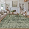 thumbnail image 1 of BERTHMEER 9'x12' Area Rugs for Living Room Rugs for Bedroom Green Vintage Non Slip Washable Large Farmhouse Office Dining Room Oriental Traditional Distressed Carpets, 1 of 7