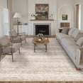 thumbnail image 1 of BERTHMEER Boho Large Area Rugs 8'x10' Clearance for Living Room Bedroom Office Dining Room Farmhouse Brown Rugs Non Slip Washable Traditional Moroccan Geometric Rugs, 1 of 2