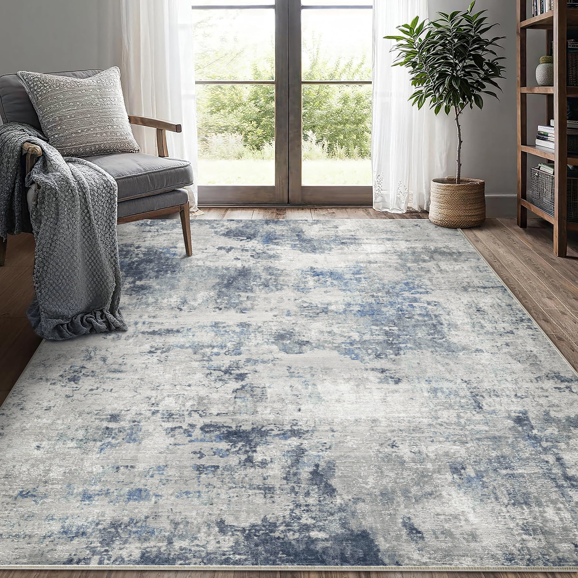 BERTHMEER Small 3'x5' Area Rugs for Bathroom Bedroom Entryway Kitchen ...