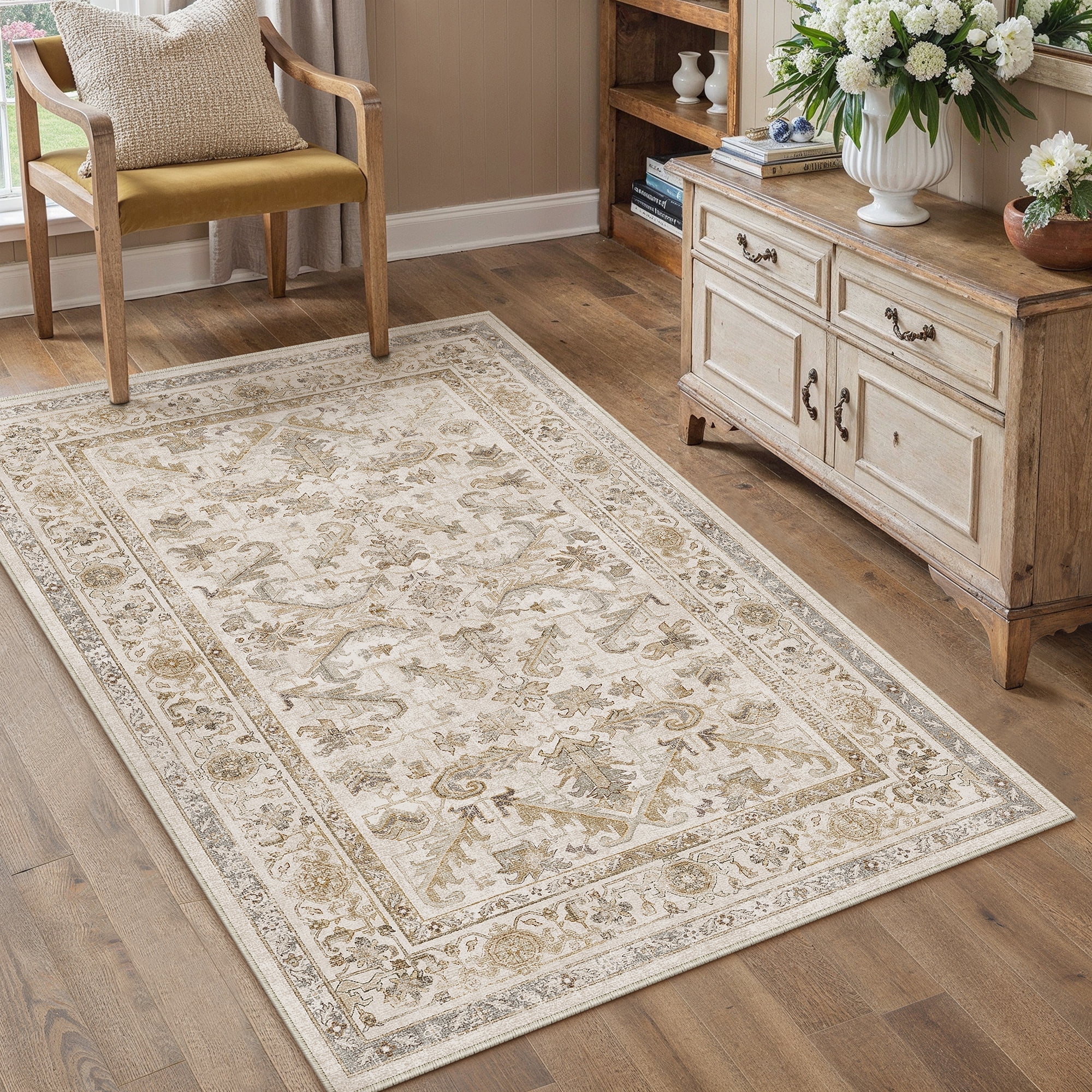 Customer reviews for BERTHMEER Small Area Rugs 3'x5' for Bedroom ...