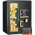 thumbnail image 1 of JEENY FRIDA BESAFETY 4.5 Cuft Large Safe Box, Digital Keypad Home Security Safe With Fireproof Waterproof Bag & Adjustable Shelf, 1 of 10