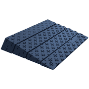 BESEA 4inch/3inch/2inch/1inch Rise Assmble Threshold Ramp, 4 inch High 42 Length Wheelchair Ramps