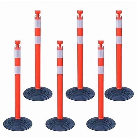 Rubber Based Posts Traffic Delineators