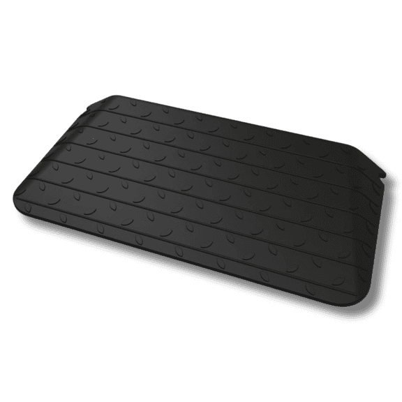 BESEA 3.5'' Rise Rubber Threshold Ramp, Wheelchair Ramps for Doorways, Curb Ramp with Non-Slip