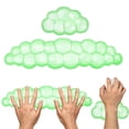 thumbnail image 1 of BESEW7 Cloud Wrist Rest, Gel Keyboard Wrist Support, Wrist Pad for Keyboard and Mouse, 2 Pack Ergonomic Desk Accessories, Green, 1 of 9