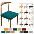 thumbnail image 1 of BESEW7 Desk Chair Seat Cover, Soft Fleece Stretchable Cushion Slipcover, Removable Washable Protector for Computer Chairs and Stools, 1 of 9