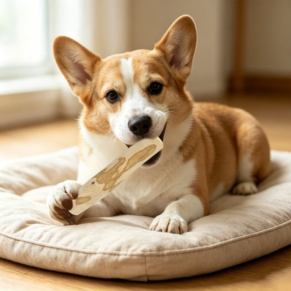 BESEW7 Natural Coffee Wood Dog Chew Stick for Aggressive Chewers, Long Lasting Puppy Teething Chews for Small Medium Large Dogs