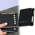 thumbnail image 1 of BESEW7 Notebook with Pen Holder Spiral Bound Journal for Work College Ruled Notepad Sticky Notes Included Travel Journaling Notebooks Black, 1 of 9