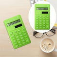thumbnail image 1 of BESEW7 Pocket Calculator Basic Small Calculator for Office Desk Accessories 8 Digit Lcd Display Mini Digital Desktop Calculator Green, 1 of 9