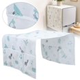 thumbnail image 1 of BESEW7 Refrigerator Cover with Storage Pockets, Oilproof Dust Protector for Mini Fridge, Large Capacity for Home Kitchen, Dorm and Apartment, Cooler Cover Organizer, 1 of 9