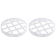 thumbnail image 1 of BESEW7 Reusable Silicone Flower Arranging Grid, Stretches Over Vase Rim, for Floral Supplies Small Vases Home Table Decor White 2PC, 1 of 9