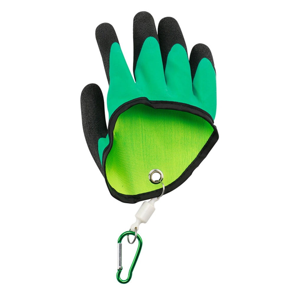 BESHOM 1Pcs Nonslip Fishing Gloves CatchingFish Gloves With