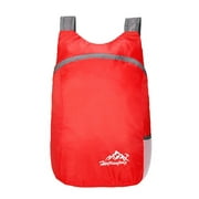 BESHOM 20L Outdoor Sports Backpack Waterproof Portable Folding Bag Comfortable Rucksack, red