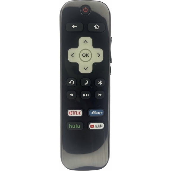 BESIA [Glow in The Dark] Replacement-Remote-Control for Roku-TV,Compatible for TCL Roku/Hisense Roku/Onn Roku/Philips Roku Smart TVs(Not for Stick and Box)