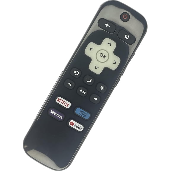 BESIA New [Glow in The Dark] Replacement-Remote-Control for Roku-TV,Compatible for TCL Roku/Hisense Roku/Onn Roku/Philips Roku Smart TVs(Not for Stick and Box) TCL TV91