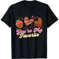 thumbnail image 1 of BESIDE CHOCOLATE YOU ARE MY FAVORITE VALENTINES DAY T-Shirt, 1 of 3