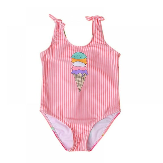 BESLY Baby Little Girl One-Piece Bathing Suit Toddler Girls Ruffled Swimsuits Chidlren Sunsuit Princess Beachwear Swimwear