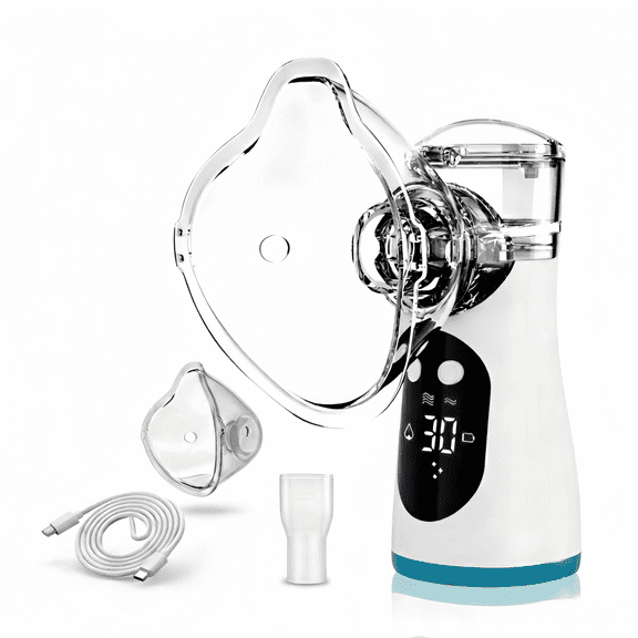 BESLY Portable Humidifier USB Rechargeable Ultrasonic Mesh Cool Mist Moisturizing Steam Inhaler for Adult kids