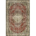 thumbnail image 1 of Burgundy Oriental Area Rugs for Living Room Washable Rugs Boho Moroccan Area Rug Soft Neutral Geometric Bohemian Carpet Distressed Indoor Rug for Bedroom Dining Room Office Foldable Nonslip Rug, 1 of 9