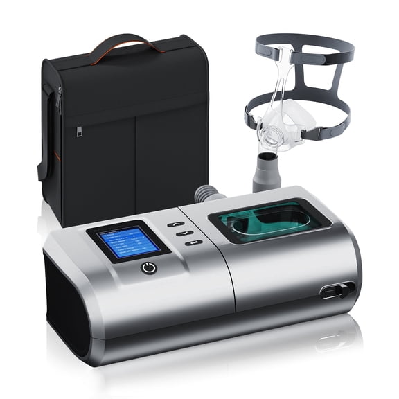 BESRTWE Portable Travel Bag& Single-level Device, auto for sleepnea with all-fitting Accessries, Humidifier NO-needed,