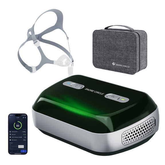 BESRTWE Portable Travel Bag& Single-level Device, auto for sleepnea with all-fitting Accessries, Humidifier NO-needed,